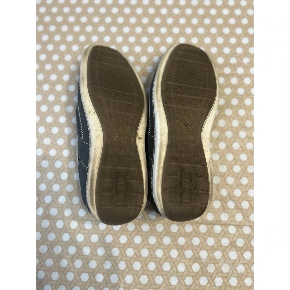 Izod Mens Boat‎ Shoes Memory Foam Slip on Size 10M
